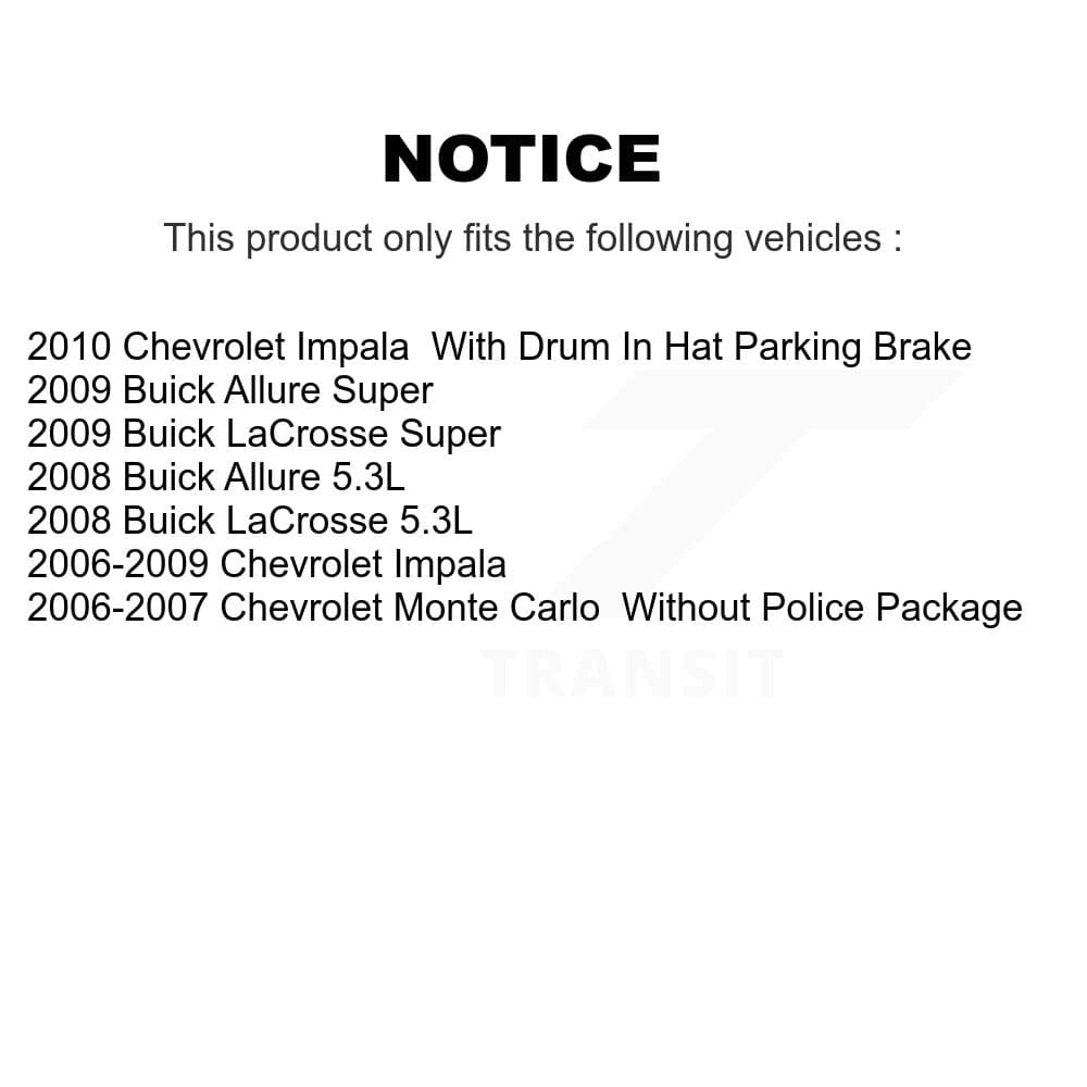 AmeriBRAKES - KNF-100520 - Front and Rear Disc Brake Pad Kits image 14