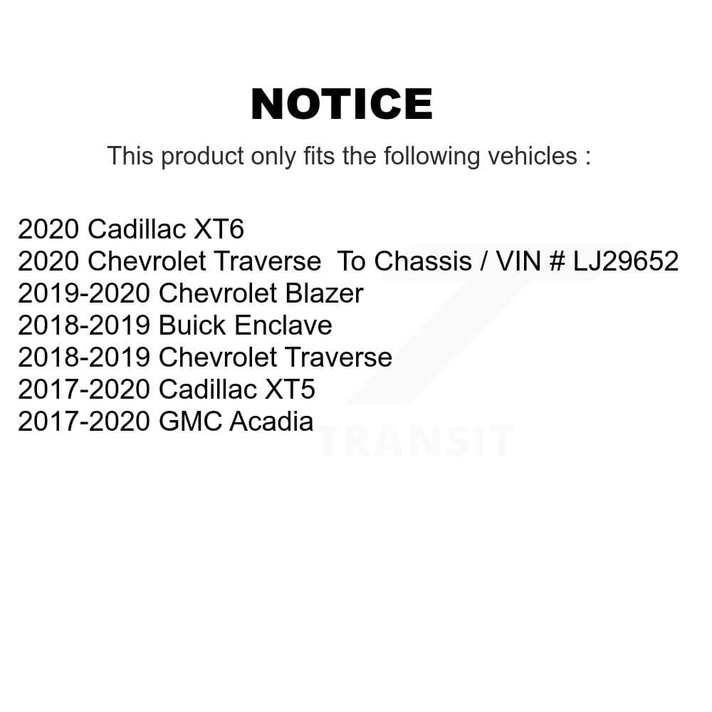 AmeriBRAKES - KNF-100537 - Front and Rear Disc Brake Pad Kits image 8