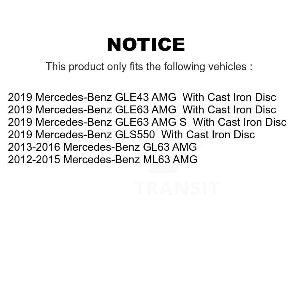 AmeriBRAKES - KNF-100544 - Front and Rear Disc Brake Pad Kits image 14