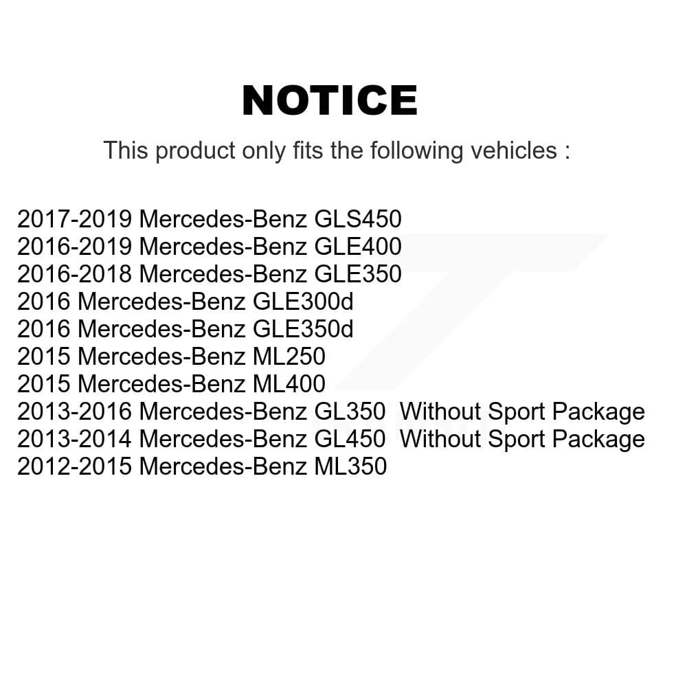 AmeriBRAKES - KNF-100546 - Front and Rear Disc Brake Pad Kits image 14