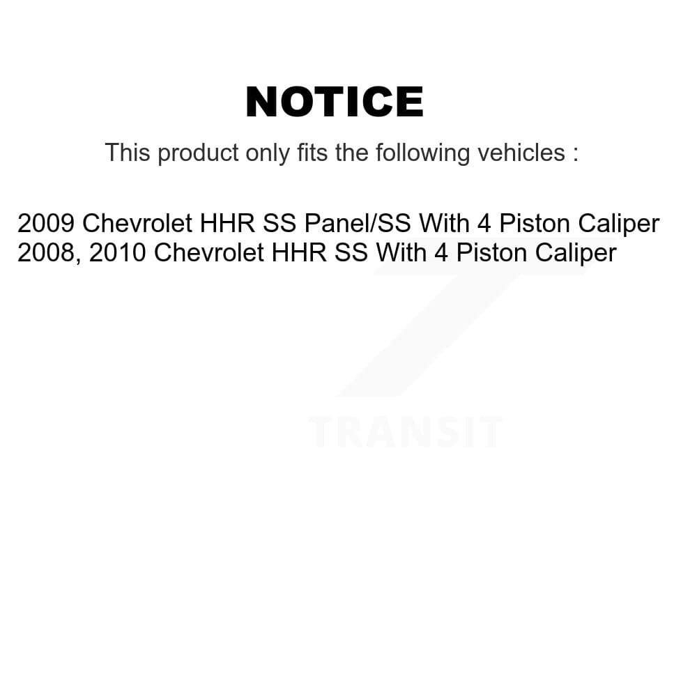 AmeriBRAKES - KNF-100553 - Front and Rear Disc Brake Pad Kits image 8