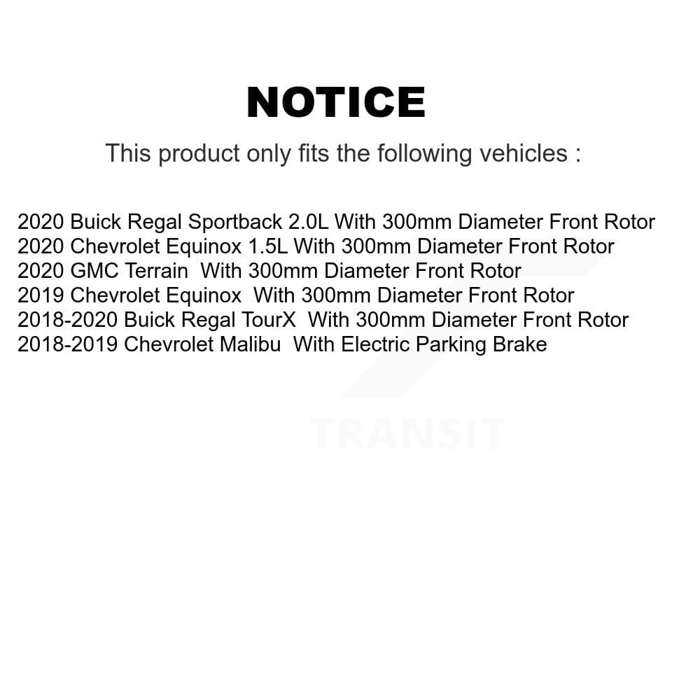 AmeriBRAKES - KNF-100568 - Front and Rear Disc Brake Pad Kits image 8