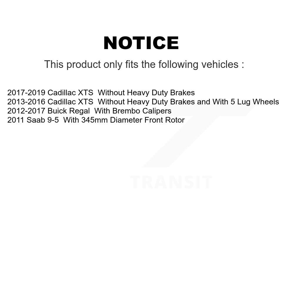 AmeriBRAKES - KNF-100597 - Front and Rear Disc Brake Pad Kits image 14