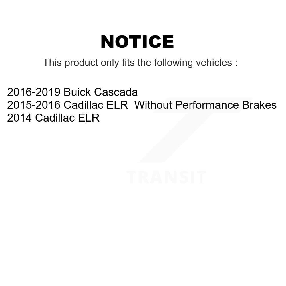 AmeriBRAKES - KNF-100613 - Front and Rear Disc Brake Pad Kits image 14