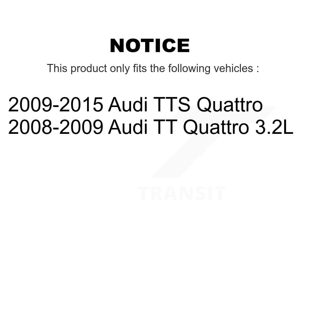 AmeriBRAKES - KNF-100726 - Front and Rear Disc Brake Pad Kits image 8