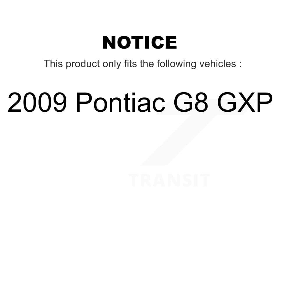 AmeriBRAKES - KNF-100744 - Front and Rear Disc Brake Pad Kits image 8