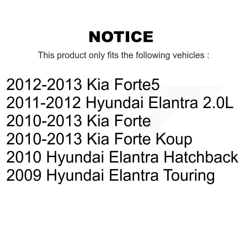 AmeriBRAKES - KNF-100774 - Front and Rear Disc Brake Pad Kits image 14