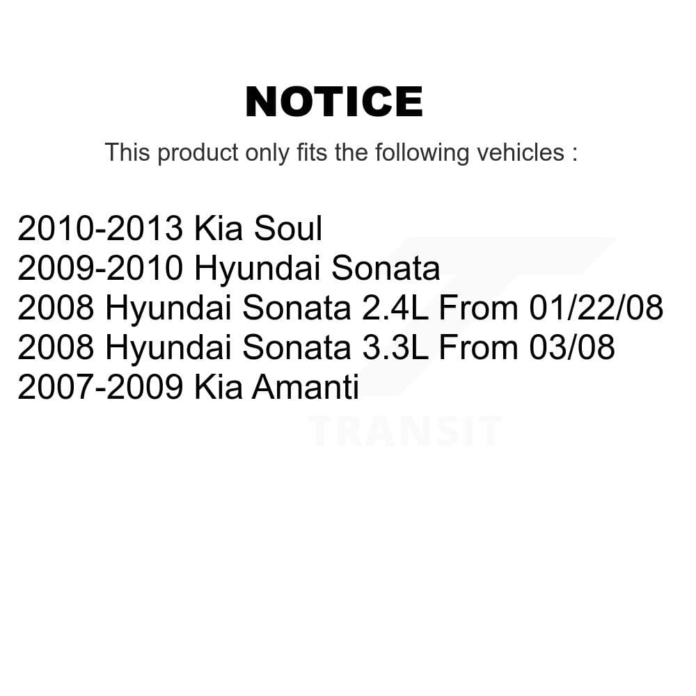 AmeriBRAKES - KNF-100783 - Front and Rear Disc Brake Pad Kits image 14