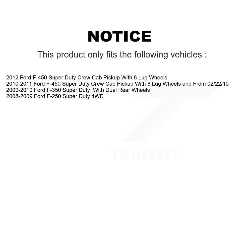 AmeriBRAKES - KNF-100823 - Front and Rear Disc Brake Pad Kits image 8
