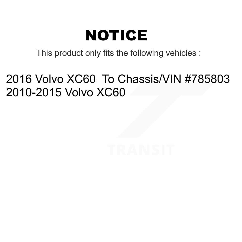 AmeriBRAKES - KNF-100861 - Front and Rear Disc Brake Pad Kits image 14