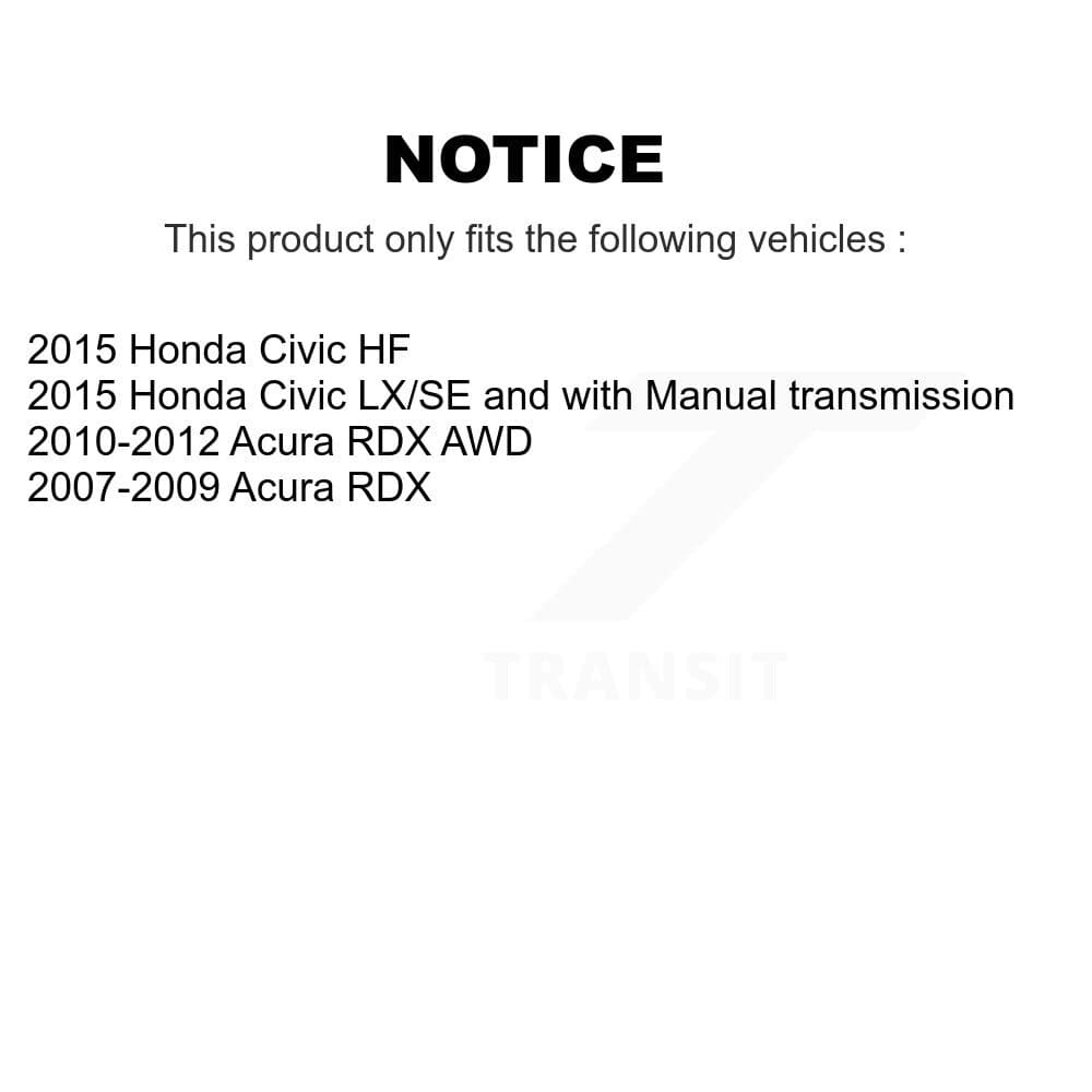AmeriBRAKES - KNF-100863 - Front and Rear Disc Brake Pad Kits image 8