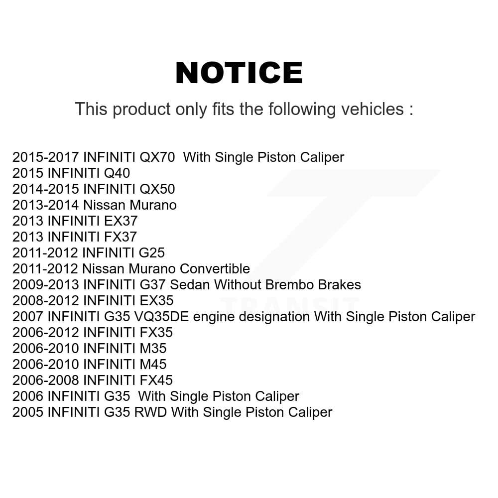AmeriBRAKES - KNF-100916 - Front and Rear Disc Brake Pad Kits image 14