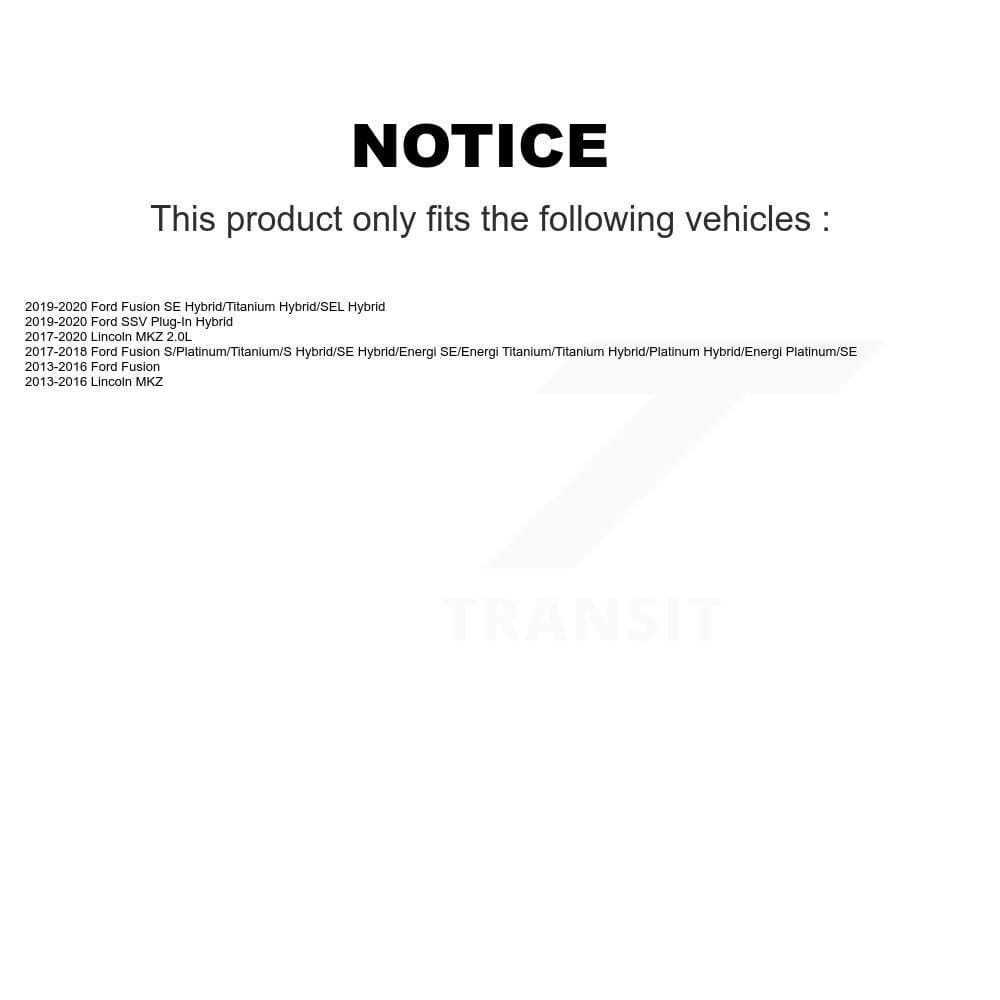 AmeriBRAKES - KNF-100946 - Front and Rear Disc Brake Pad Kits image 13