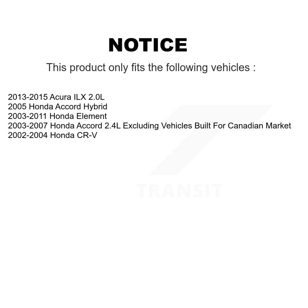 AmeriBRAKES - KNF-101085 - Front and Rear Disc Brake Pad Kits image 14