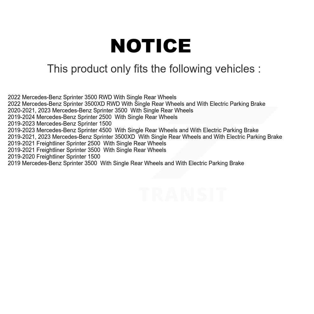AmeriBRAKES - KNF-101101 - Front and Rear Disc Brake Pad Kits image 8