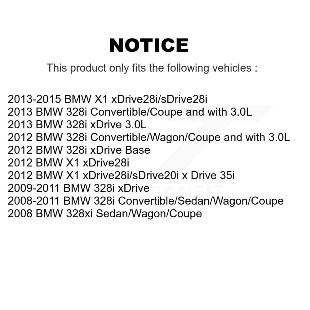 AmeriBRAKES - KNF-101109 - Front and Rear Disc Brake Pad Kits image 8