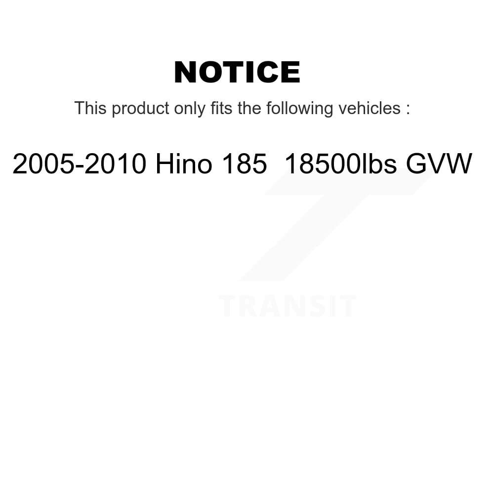 AmeriBRAKES - KNF-101150 - Front and Rear Disc Brake Pad Kits image 8