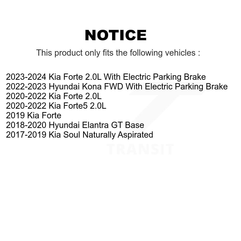 AmeriBRAKES - KNF-101154 - Front and Rear Disc Brake Pad Kits image 8