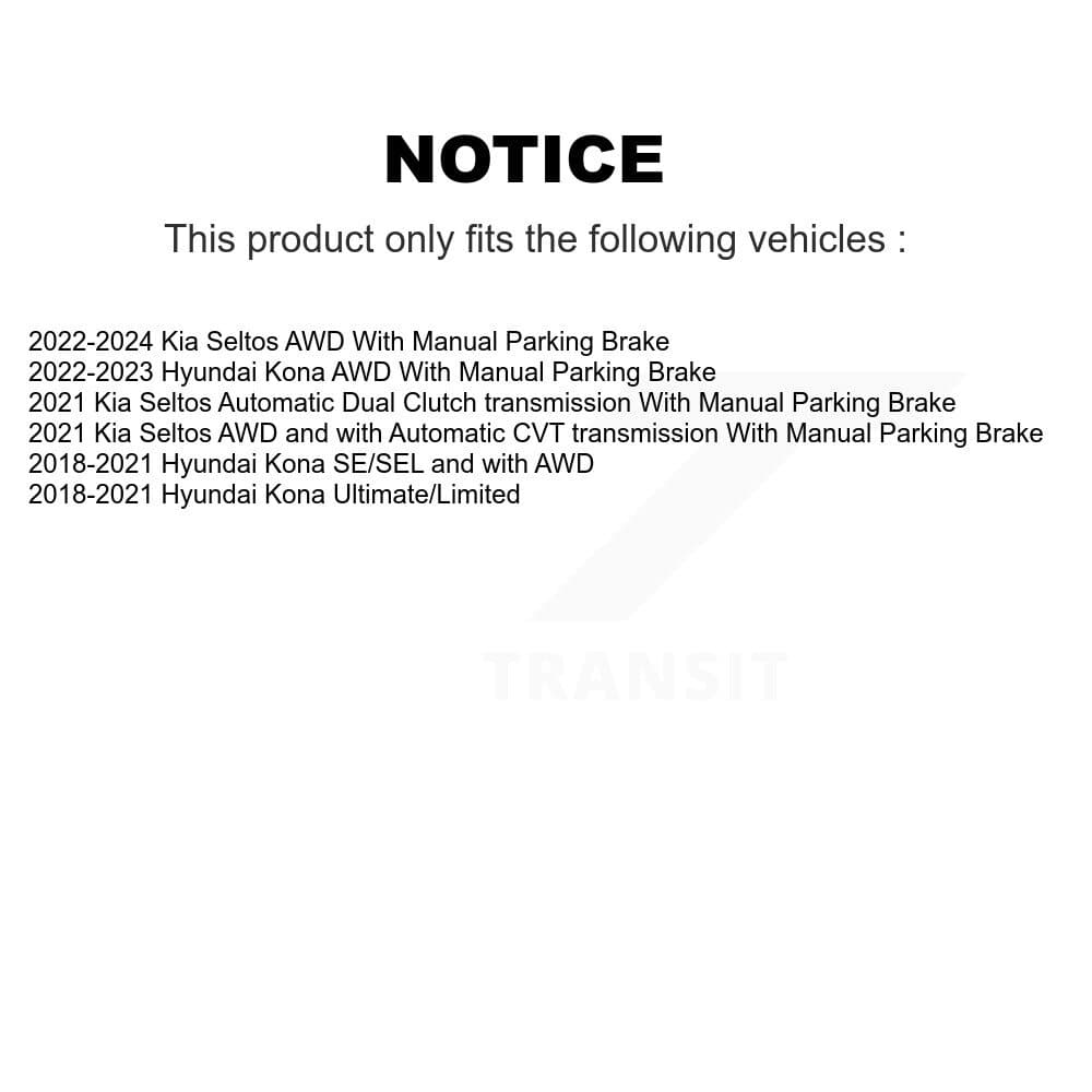 AmeriBRAKES - KNF-101155 - Front and Rear Disc Brake Pad Kits image 8