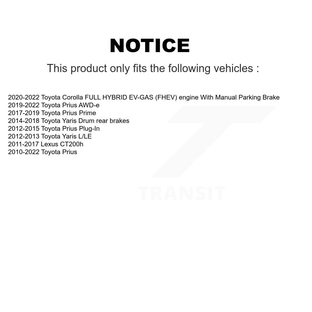 AmeriBRAKES - KNF-101296 - Front and Rear Disc Brake Pad Kits image 8