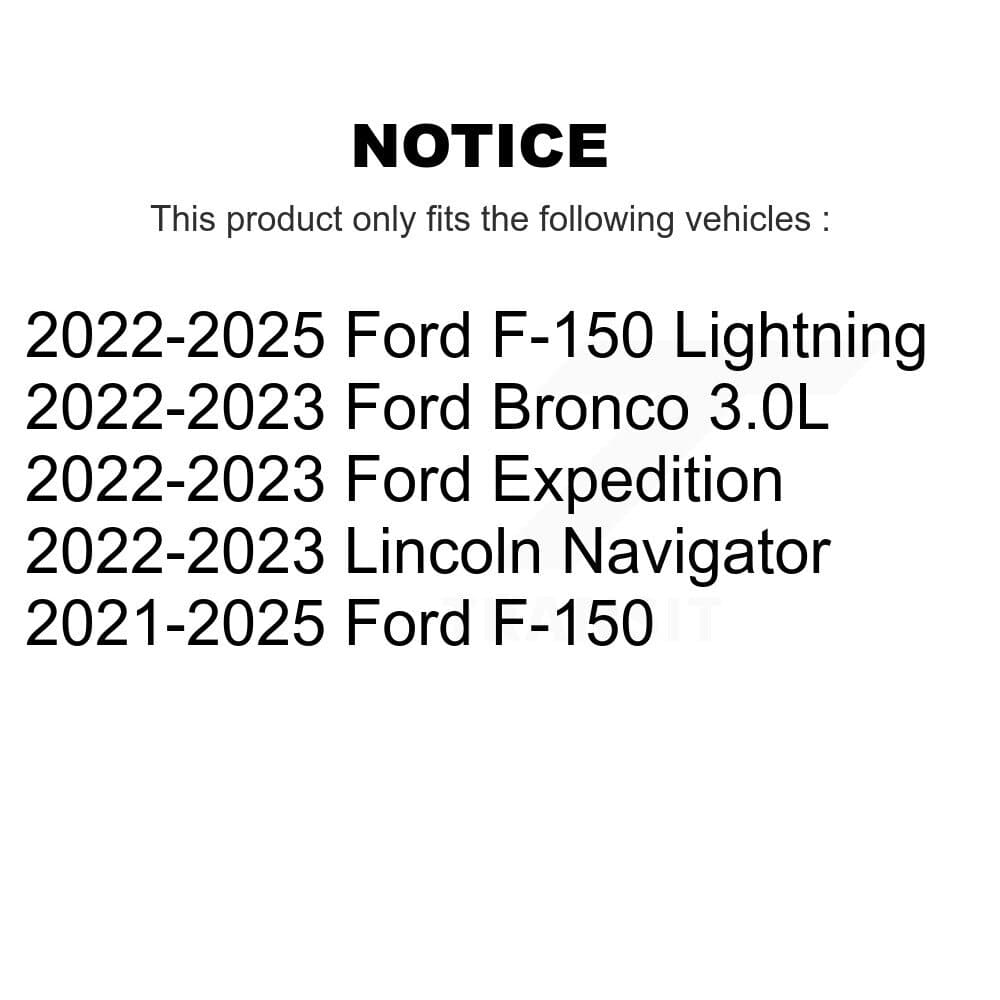 AmeriBRAKES - KNF-101304 - Front and Rear Disc Brake Pad Kits image 8