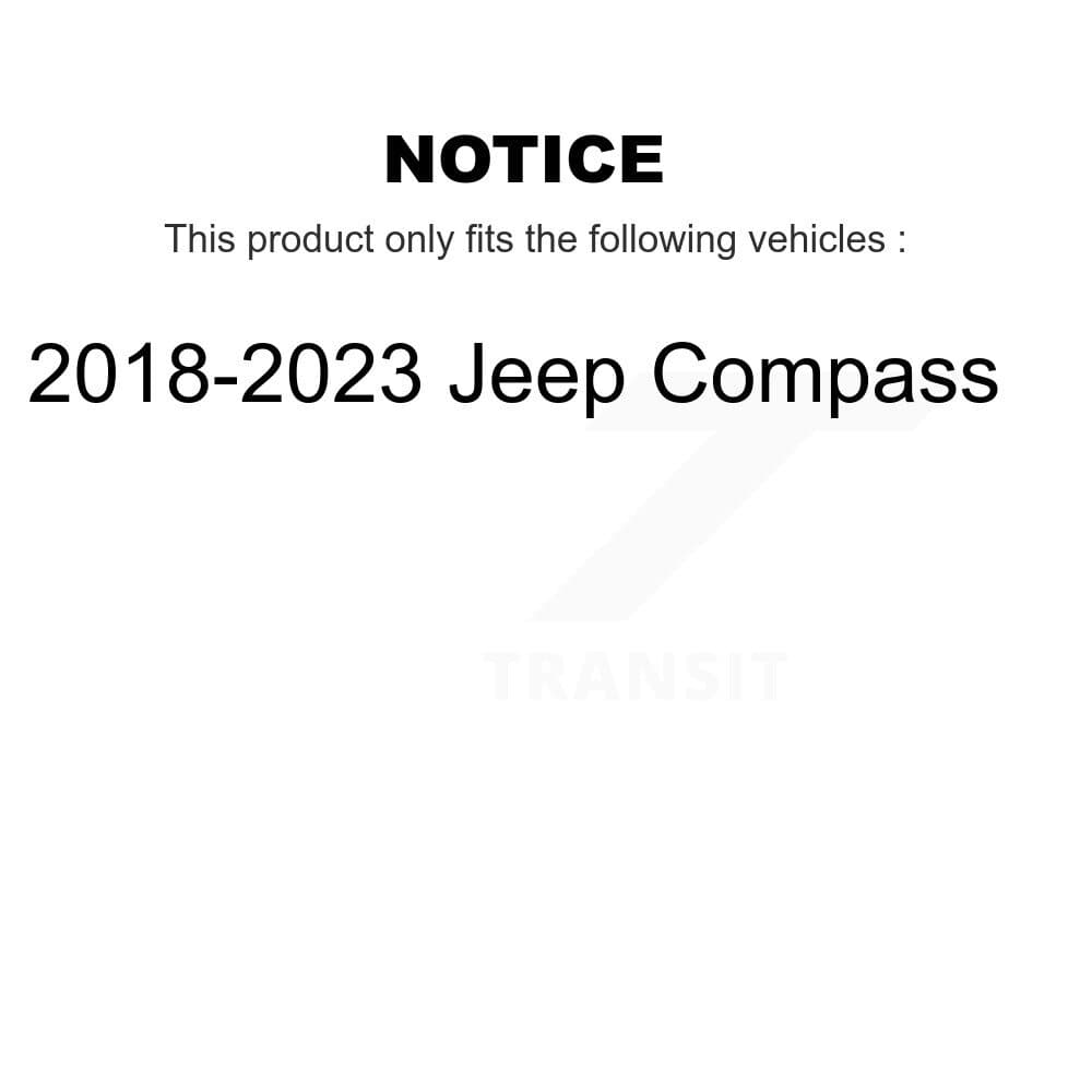 AmeriBRAKES - KNF-101335 - Front and Rear Disc Brake Pad Kits image 8