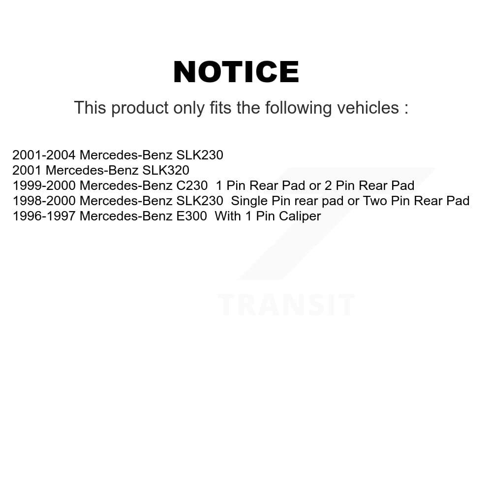 AmeriBRAKES - KNF-101400 - Front and Rear Disc Brake Pad Kits image 8