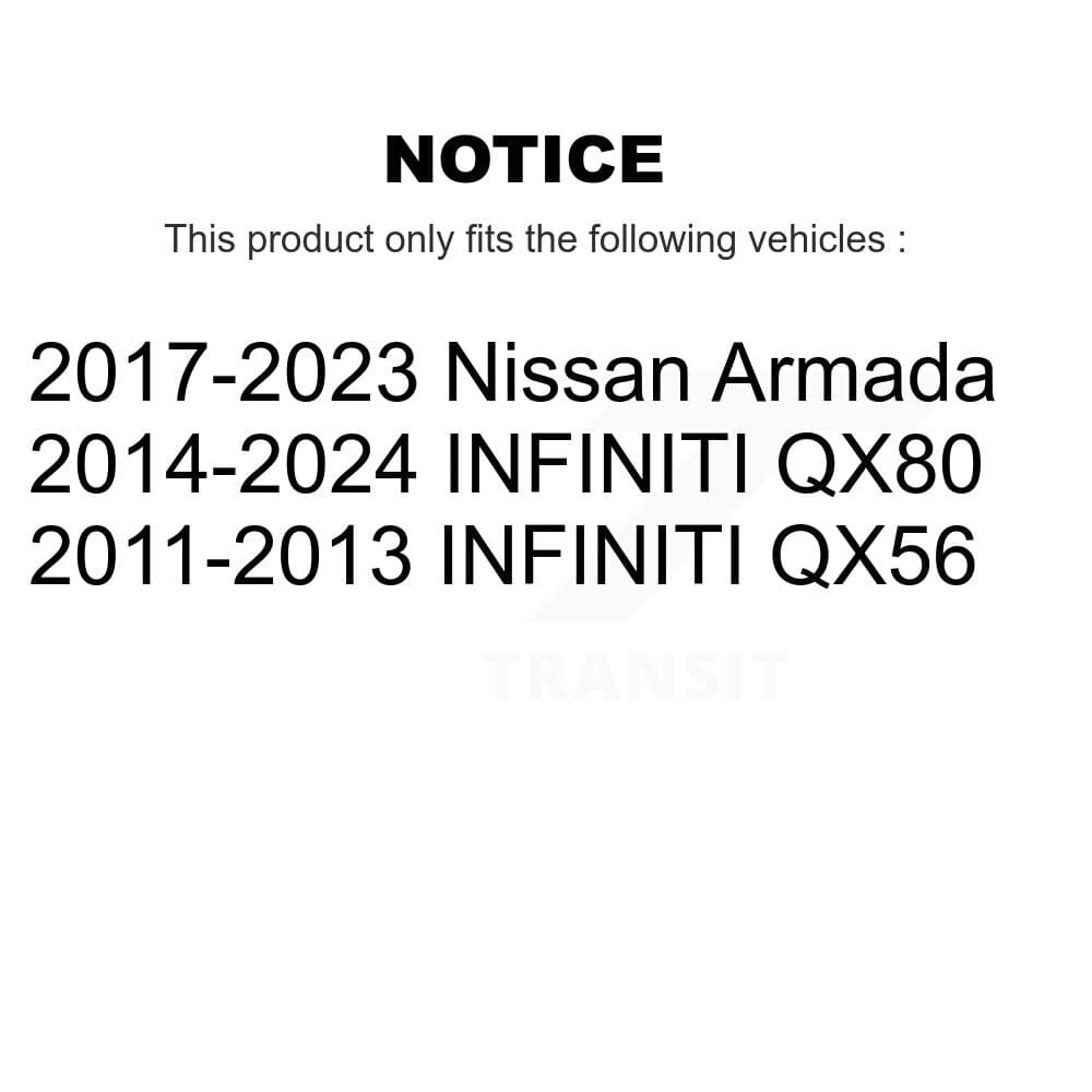 AmeriBRAKES - KNF-101421 - Front and Rear Disc Brake Pad Kits image 8