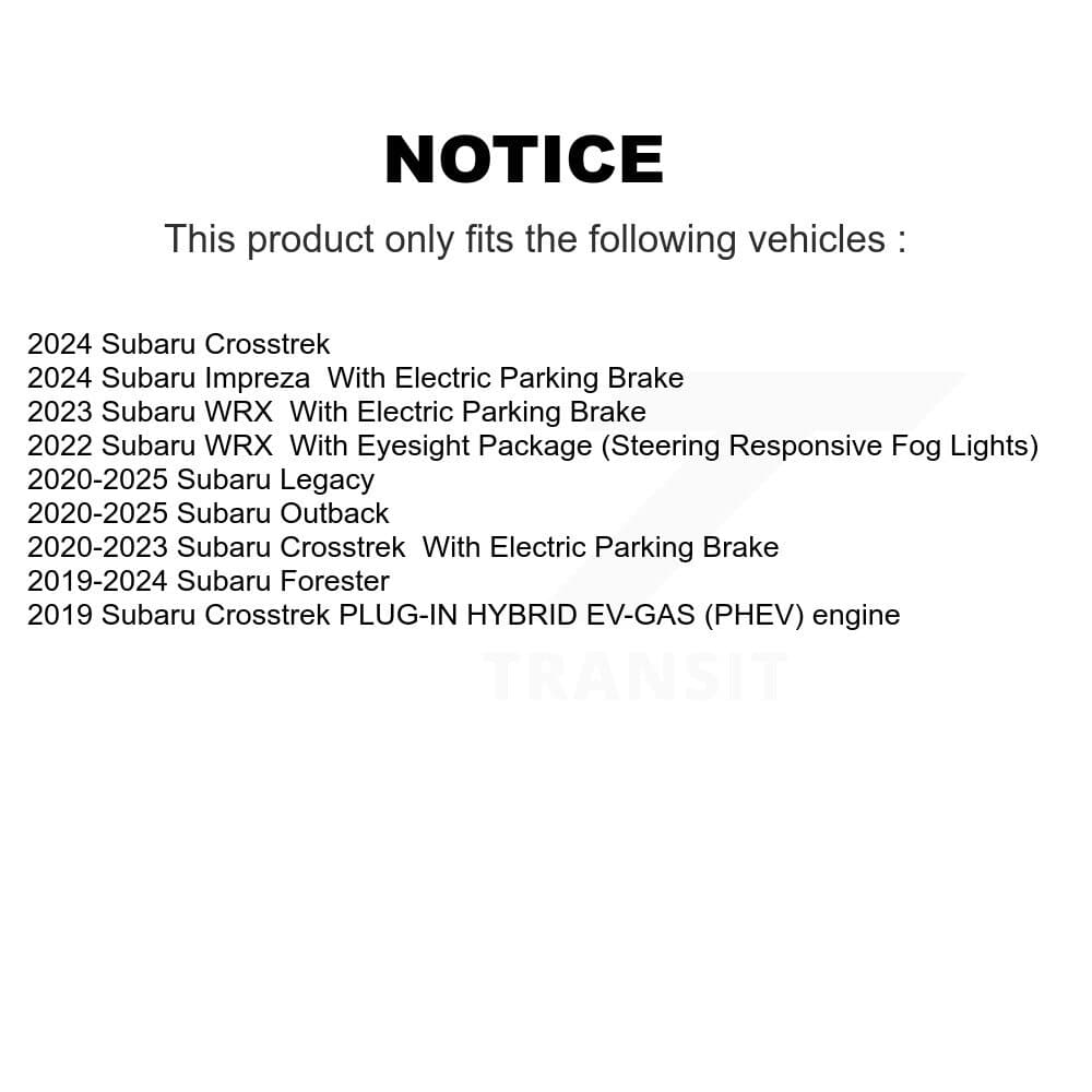 AmeriBRAKES - KNF-101431 - Front and Rear Disc Brake Pad Kits image 14