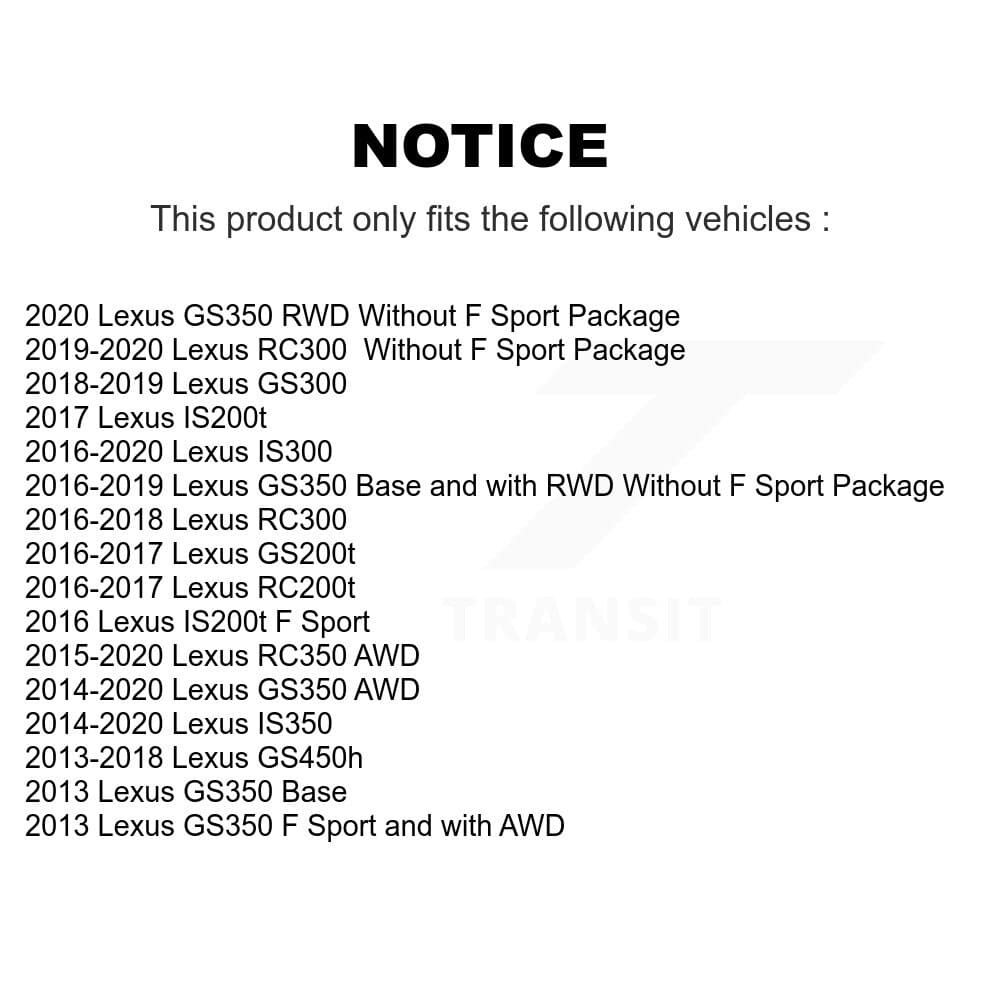 AmeriBRAKES - KNF-101463 - Front and Rear Disc Brake Pad Kits image 14