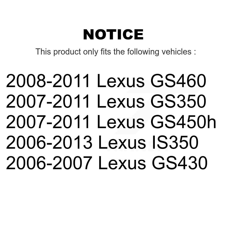 AmeriBRAKES - KNF-101464 - Front and Rear Disc Brake Pad Kits image 14