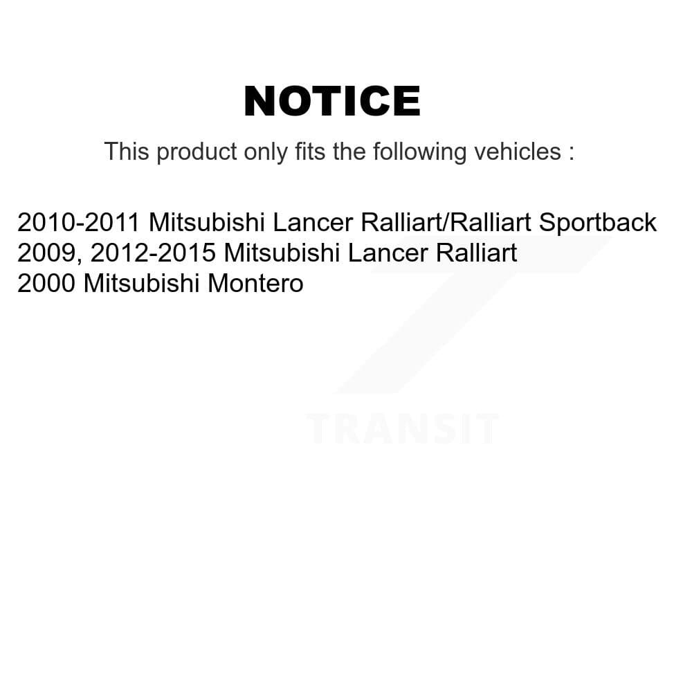 AmeriBRAKES - KNF-101513 - Front and Rear Disc Brake Pad Kits image 14