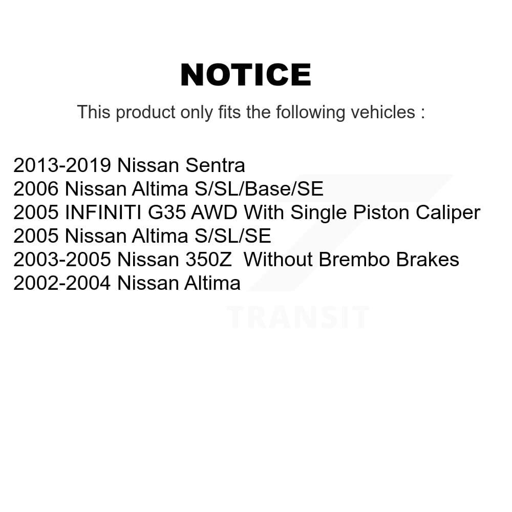 AmeriBRAKES - KNF-101624 - Front and Rear Disc Brake Pad Kits image 8