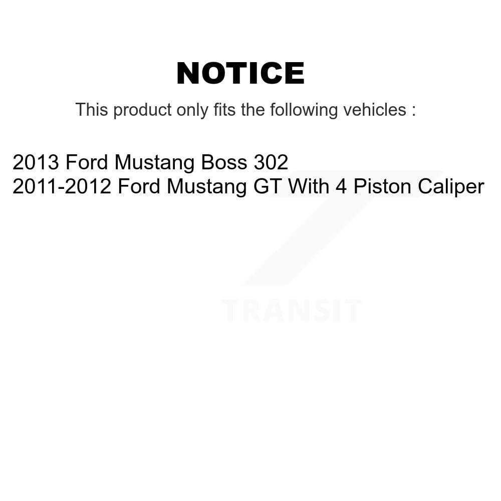 AmeriBRAKES - KNF-101664 - Front and Rear Disc Brake Pad Kits image 13