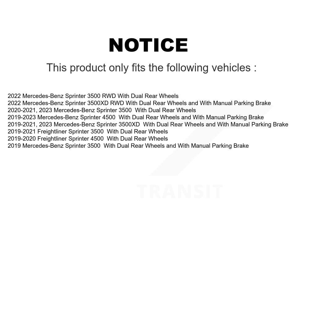 AmeriBRAKES - KNF-101758 - Front and Rear Disc Brake Pad Kits image 14