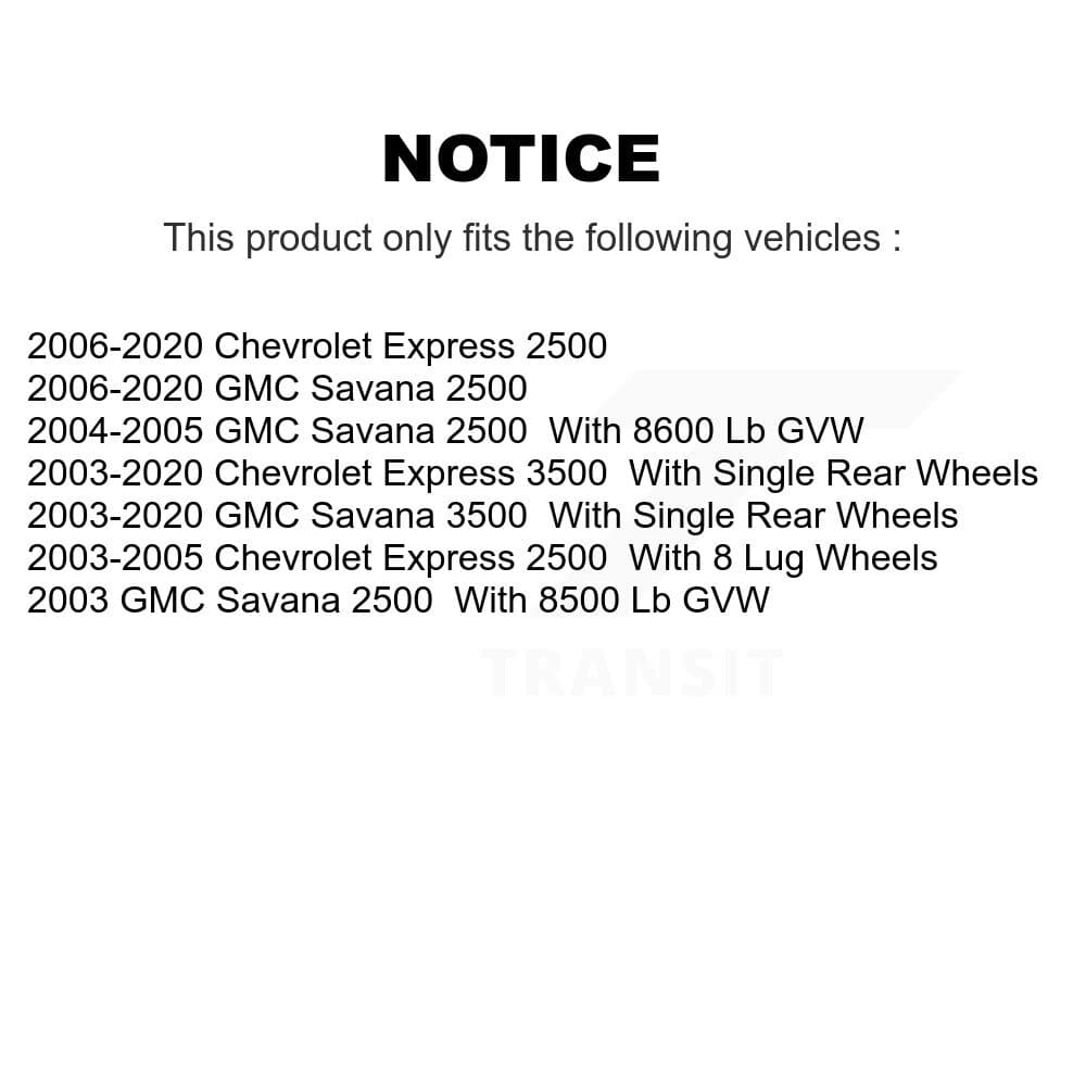 AmeriBRAKES - KNF-101843 - Front and Rear Disc Brake Pad Kits image 8