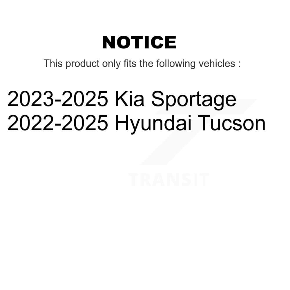 AmeriBRAKES - KNF-101868 - Front and Rear Disc Brake Pad Kits image 8