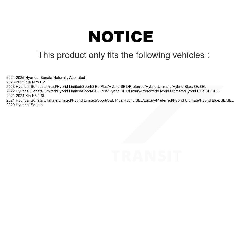 AmeriBRAKES - KNF-101869 - Front and Rear Disc Brake Pad Kits image 8