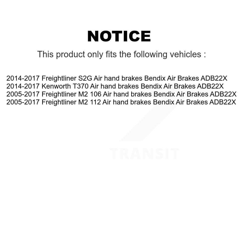 AmeriBRAKES - KNF-101930 - Front and Rear Disc Brake Pad Kits image 8