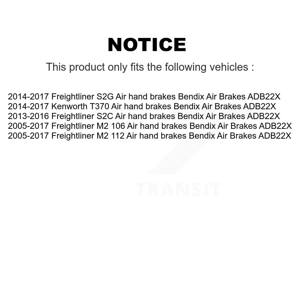 AmeriBRAKES - KNF-101932 - Front and Rear Disc Brake Pad Kits image 8