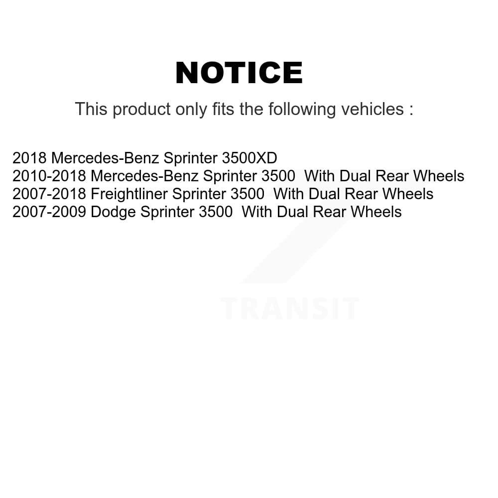 AmeriBRAKES - KNF-101978 - Front and Rear Disc Brake Pad Kits image 8