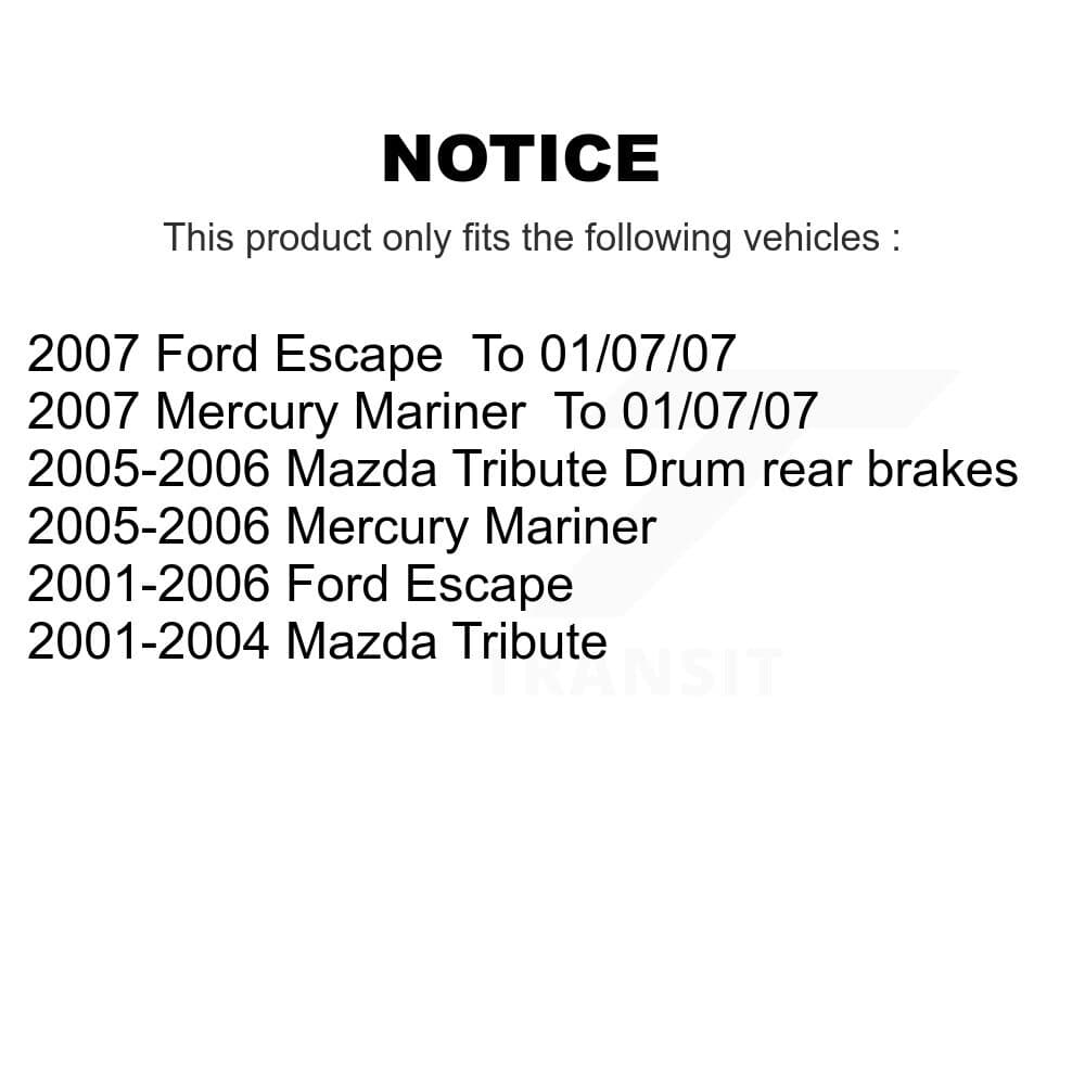 Top Quality - KNH-100132 - Rear Drum Brake Shoe Kits image 12