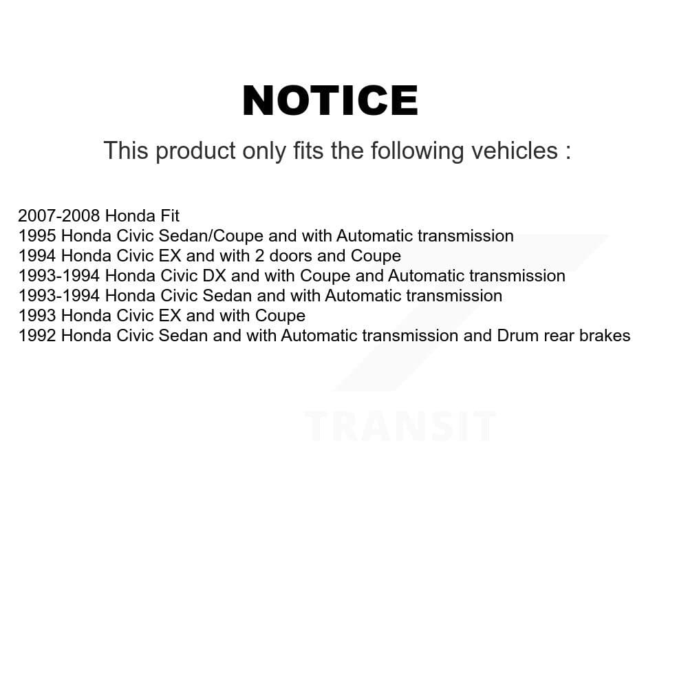 Top Quality - KNH-100160 - Rear Drum Brake Shoe Kits image 12