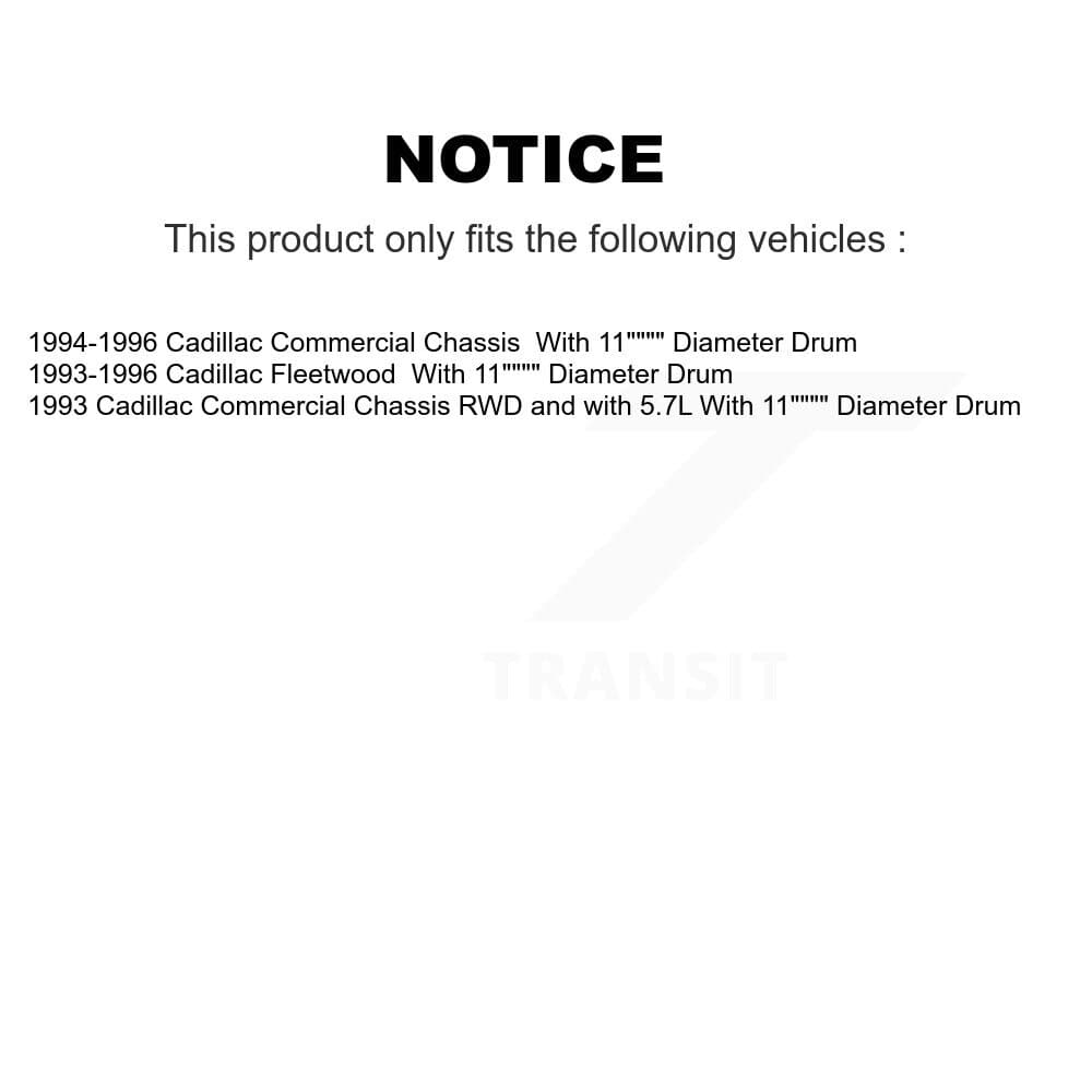 Top Quality - KNH-100163 - Rear Drum Brake Shoe Kits image 12