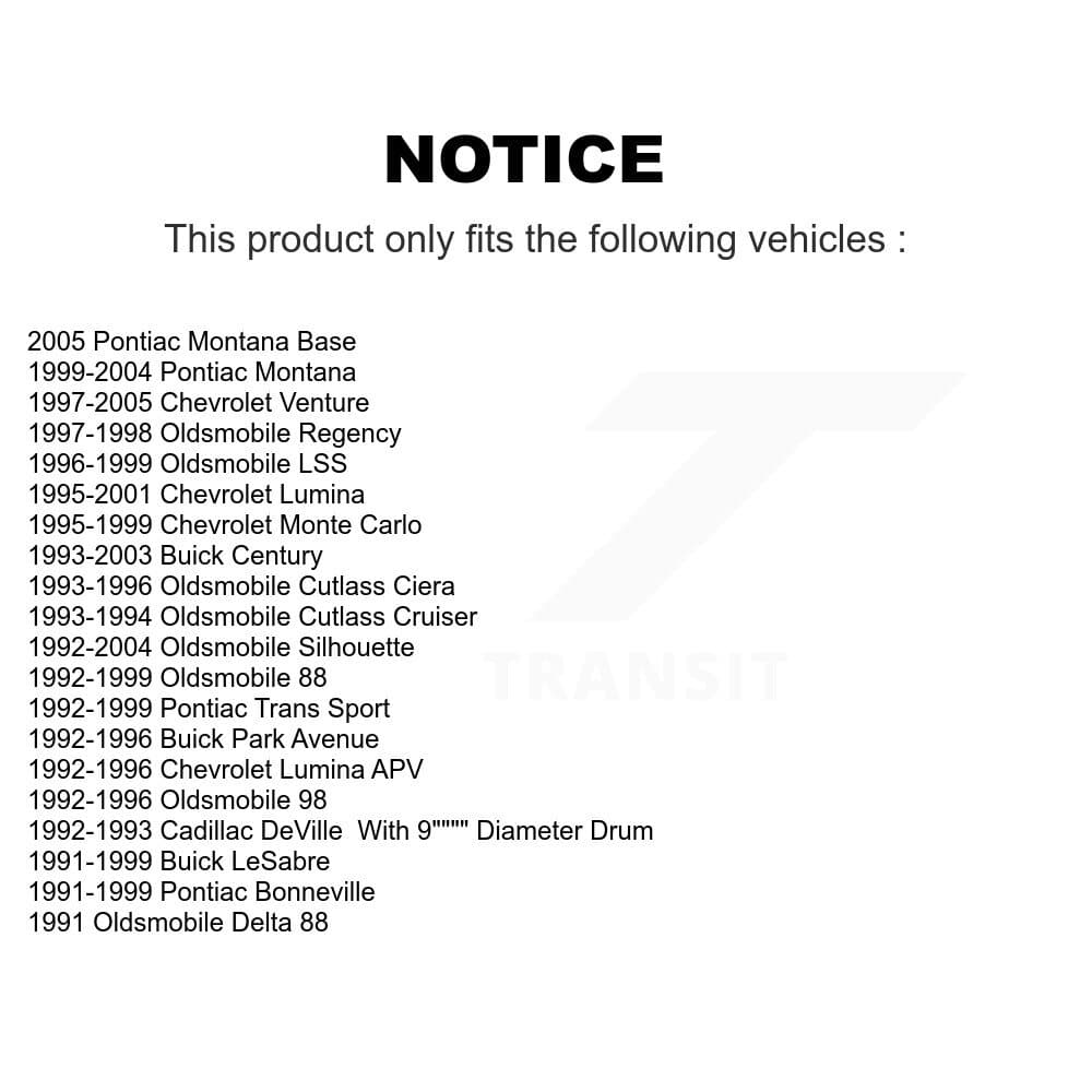 Top Quality - KNH-100184 - Rear Drum Brake Shoe Kits image 12