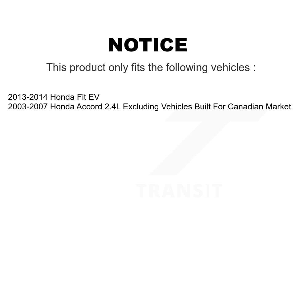 Transit Auto - KNN-100006 - Front and Rear Disc Brake Pad Kits image 14
