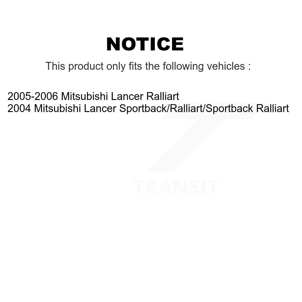 Transit Auto - KNN-100016 - Front and Rear Disc Brake Pad Kits image 14