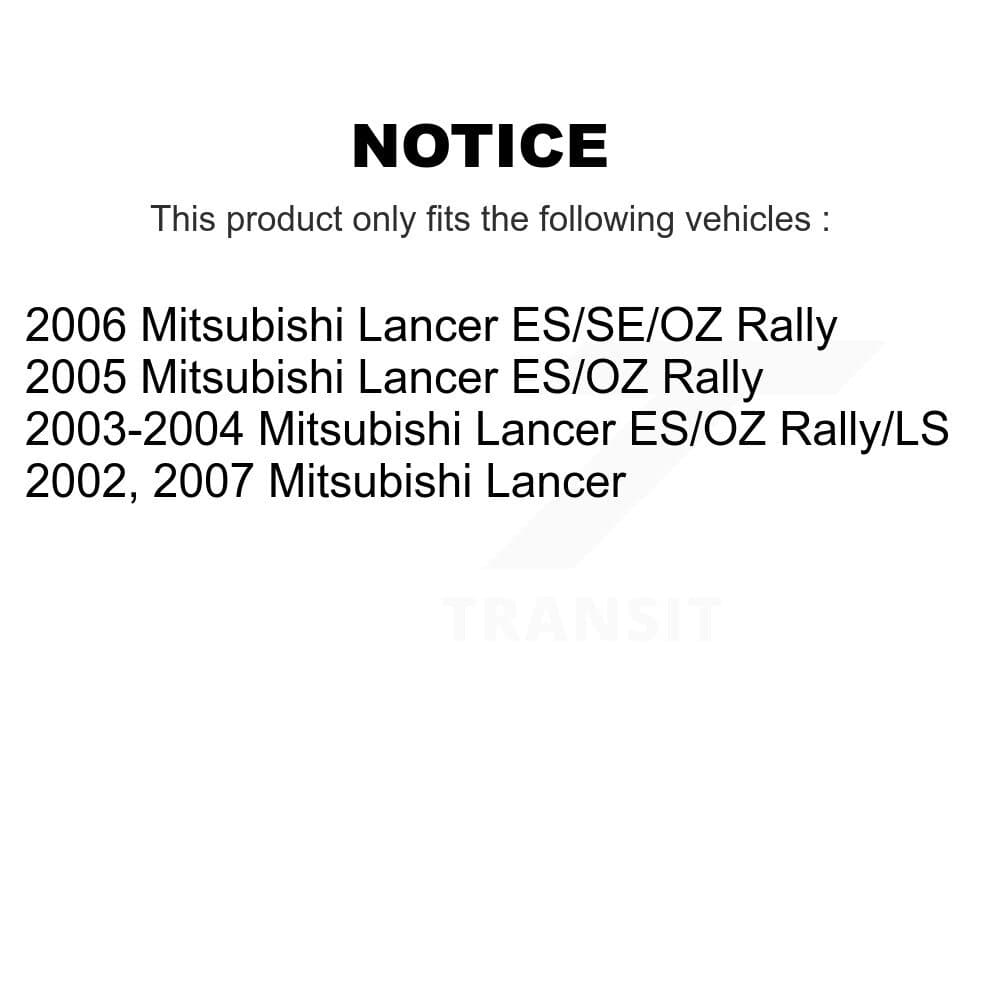 Transit Auto - KNN-100017 - Front and Rear Disc Brake Pad Kits image 14