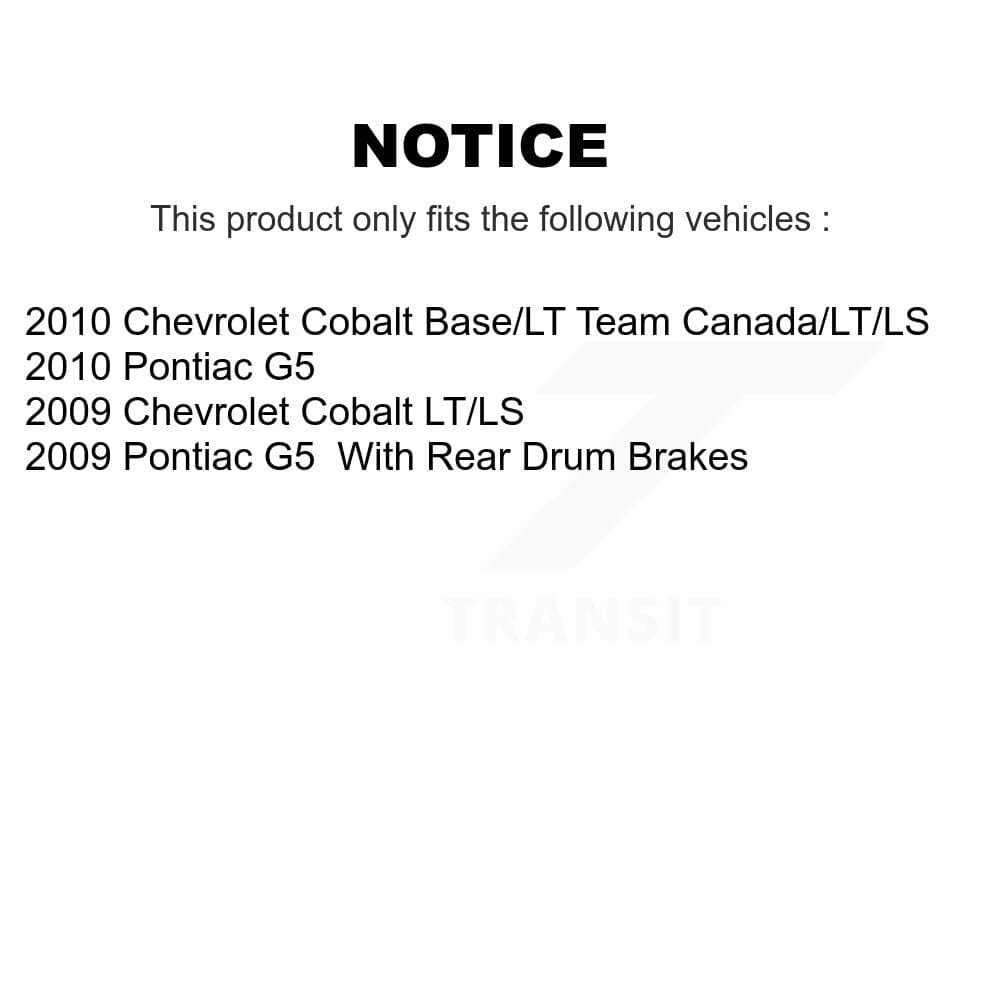 Transit Auto - KNN-100038 - Front and Rear Disc Brake Pad Kits image 14