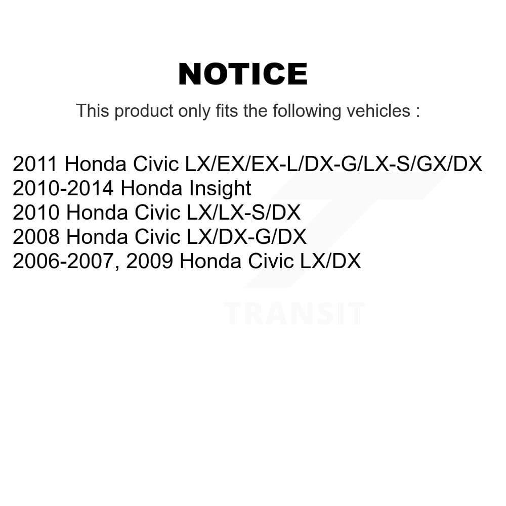 Transit Auto - KNN-100045 - Front and Rear Disc Brake Pad Kits image 14